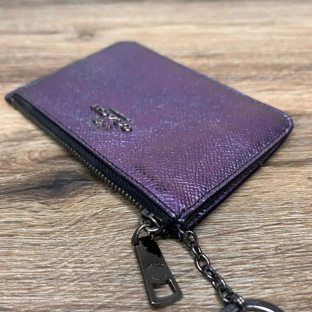 Coach purple hologram